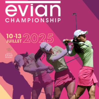 Joueuse de golf Amundi Evian championship