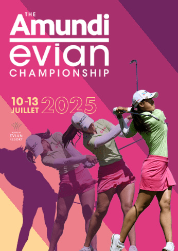 Joueuse de golf Amundi Evian championship