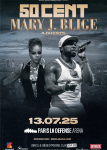 50 Cent and Mary J. Blige in concert