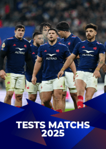 Affichette Rugby Test Match 2025