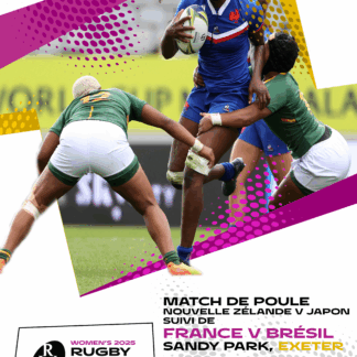 Coupe du monde de rugby féminine 2025 Joueuses les Bleues France v Brésil