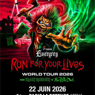 Iron Maiden en concert à Paris