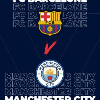 FC BARCELONE VS MANCHESTER CITY
