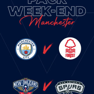 PACK WEEK-END MANCHESTER 2027​ PREMIER LEAGUE & NBA MANCHESTER GAME