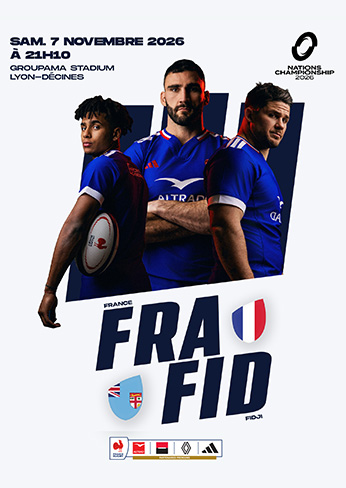 Rugby Nations Championship 2026 - FRA v FID