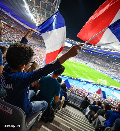 Visuel ambiance tribune Stade de France